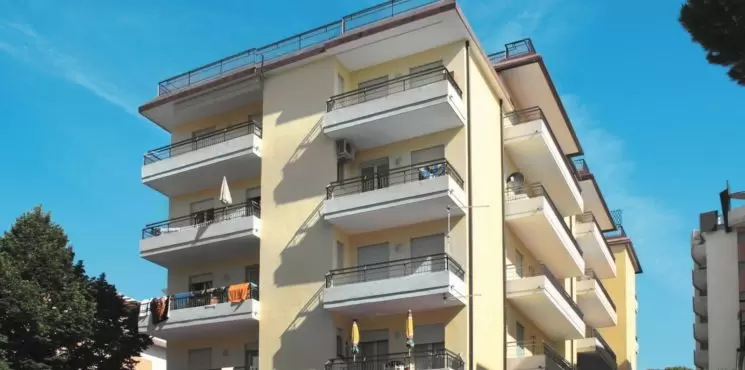 Albatros apartmanház/ Spiaggia