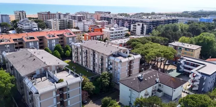 Aprilia apartmanház/ Spiaggia
