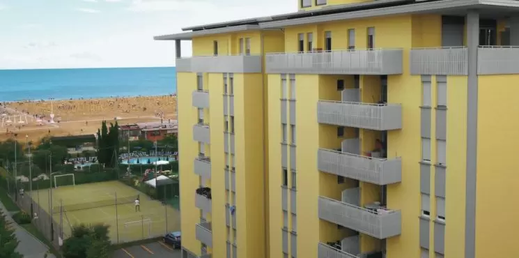 Aurora apartmanház/ Spiaggia