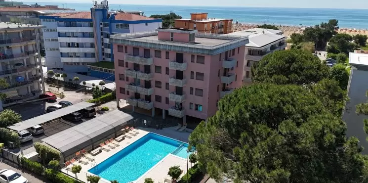 Erica apartmanház/ Lido del Sole