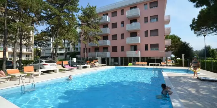 Erica apartmanház/ Lido del Sole_1